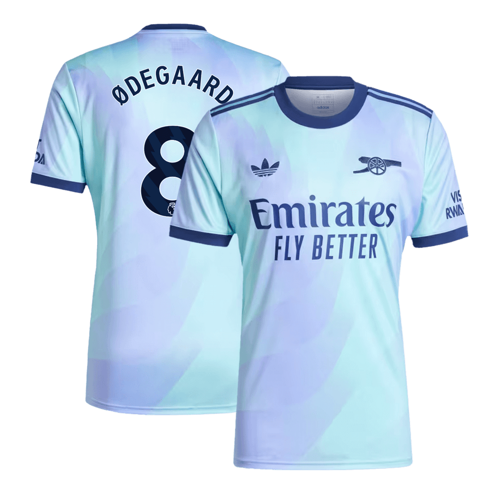 ØDEGAARD #8 Arsenal Third Away Football Shirt