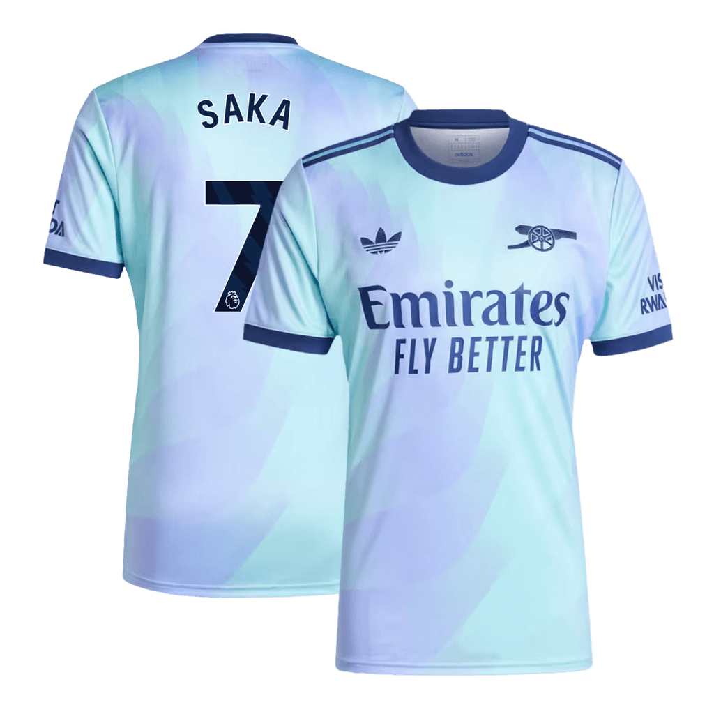 SAKA #7 Arsenal Third Away Football Shirt