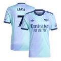 SAKA #7 Arsenal Third Away Football Shirt