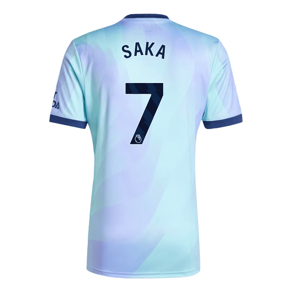 SAKA #7 Arsenal Third Away Football Shirt