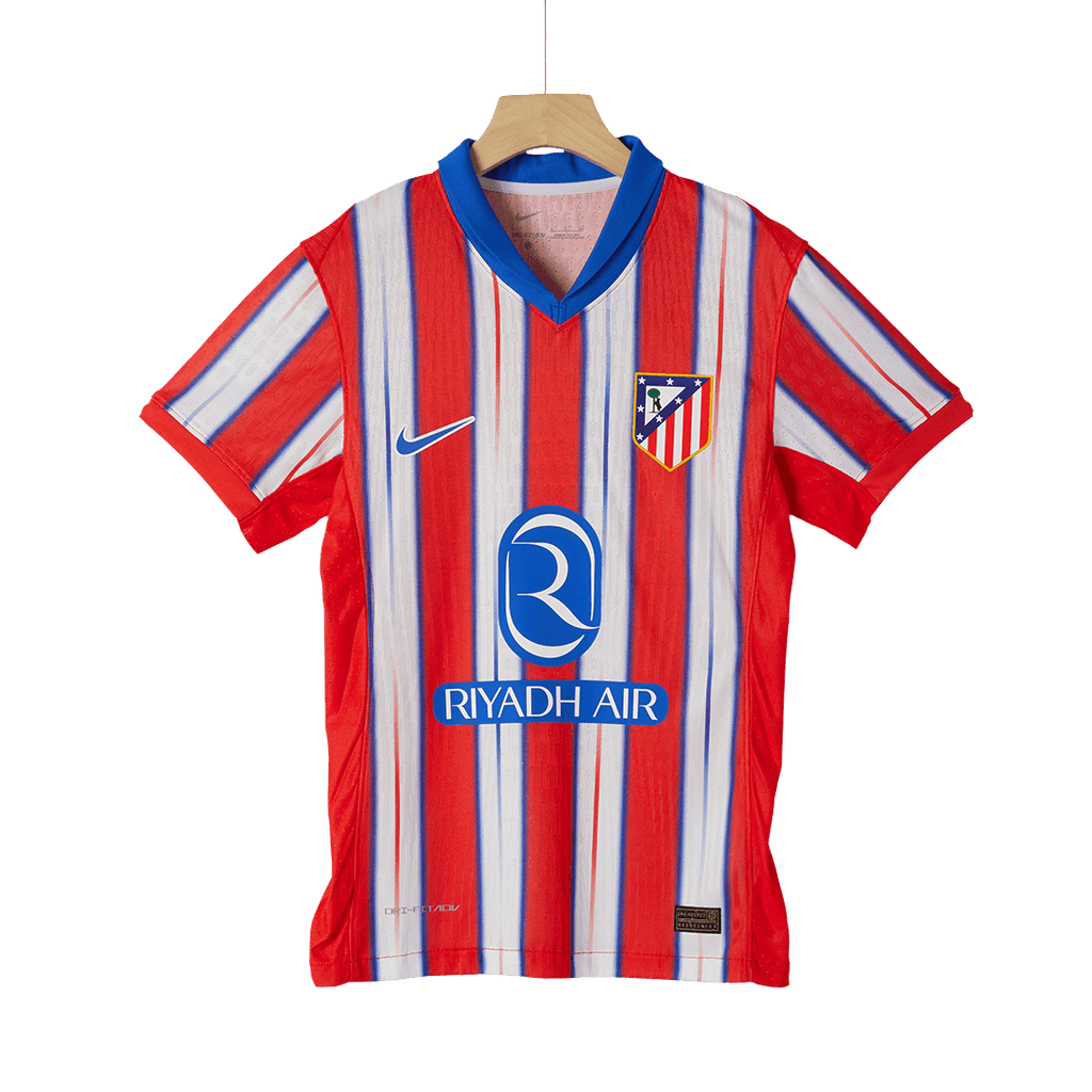 Player Version Atletico Madrid Home Football Shirt 2024/25
