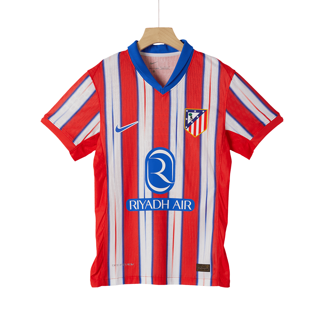 Player Version Atletico Madrid Home Football Shirt 2024/25