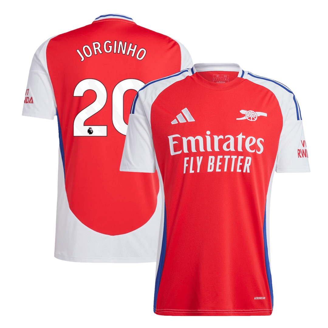 JORGINHO #20 Arsenal Home Football Shirt