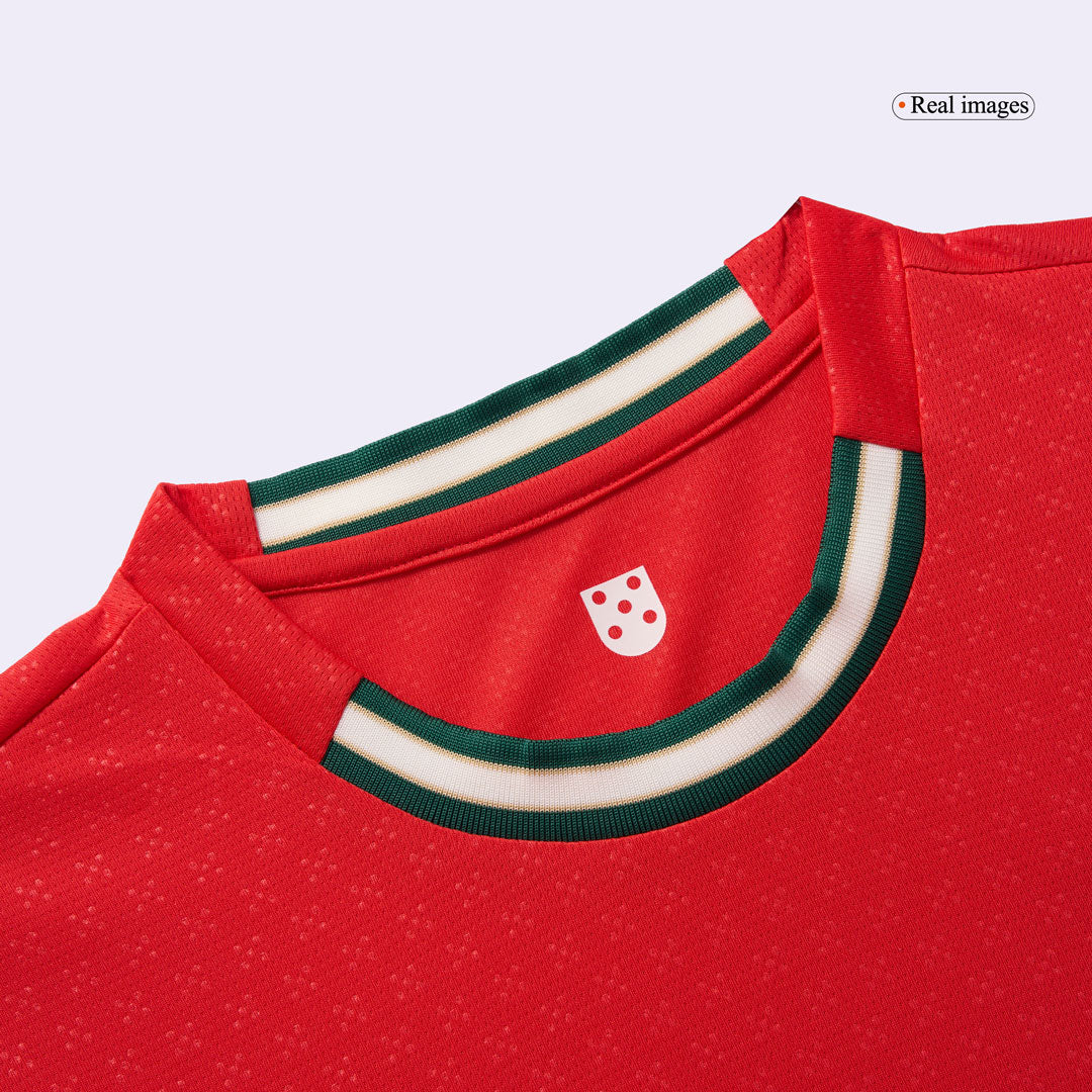Portugal Home Football Shirt Kit(Jersey+Shorts) 2025