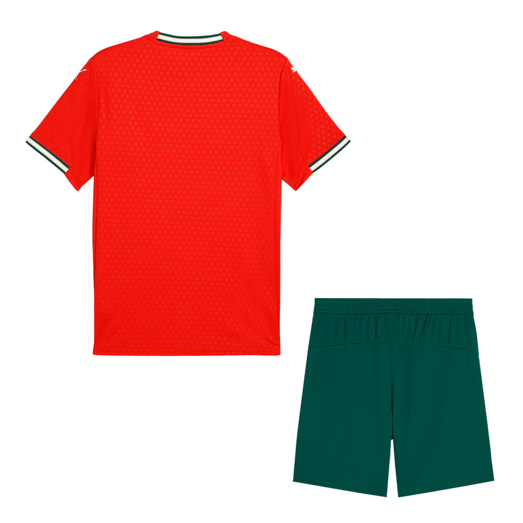 Portugal Home Football Shirt Kit(Jersey+Shorts) 2025
