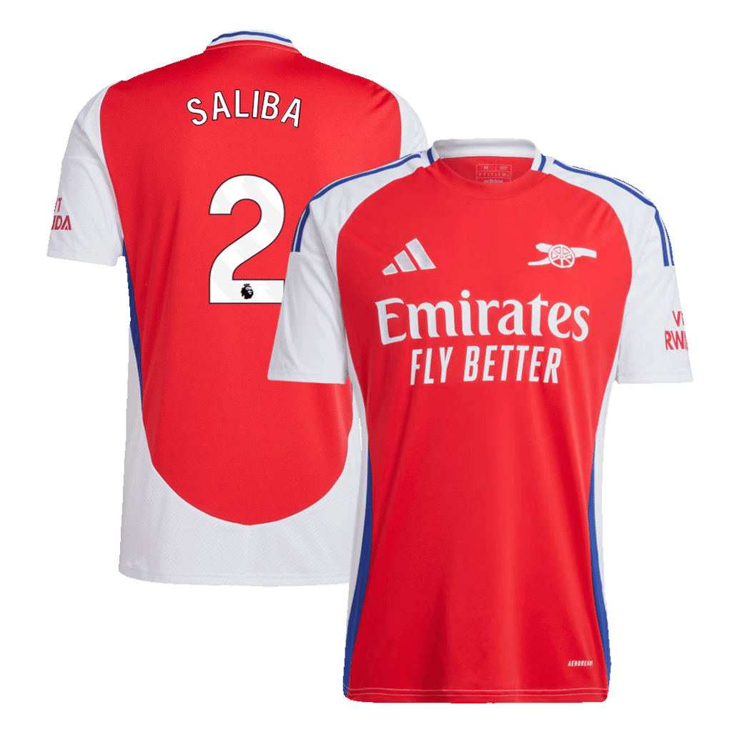 SALIBA #2 Arsenal Home Football Shirt