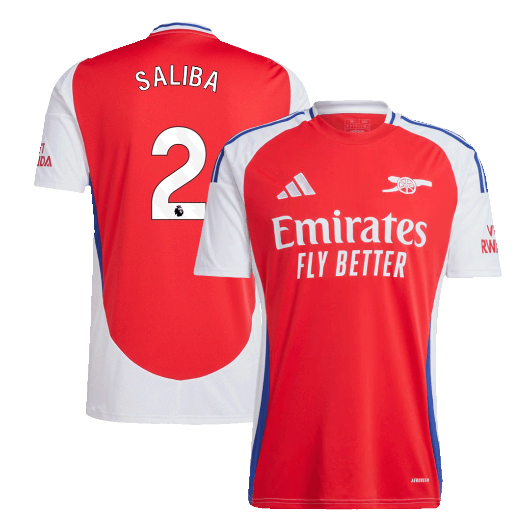 SALIBA #2 Arsenal Home Football Shirt