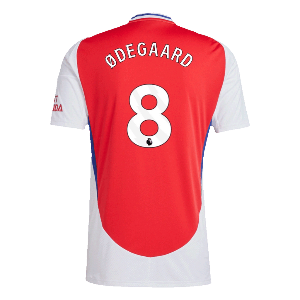 ØDEGAARD #8 Arsenal Home Football Shirt