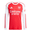 Arsenal Home Long Sleeve Football Shirt 2025/26 Red