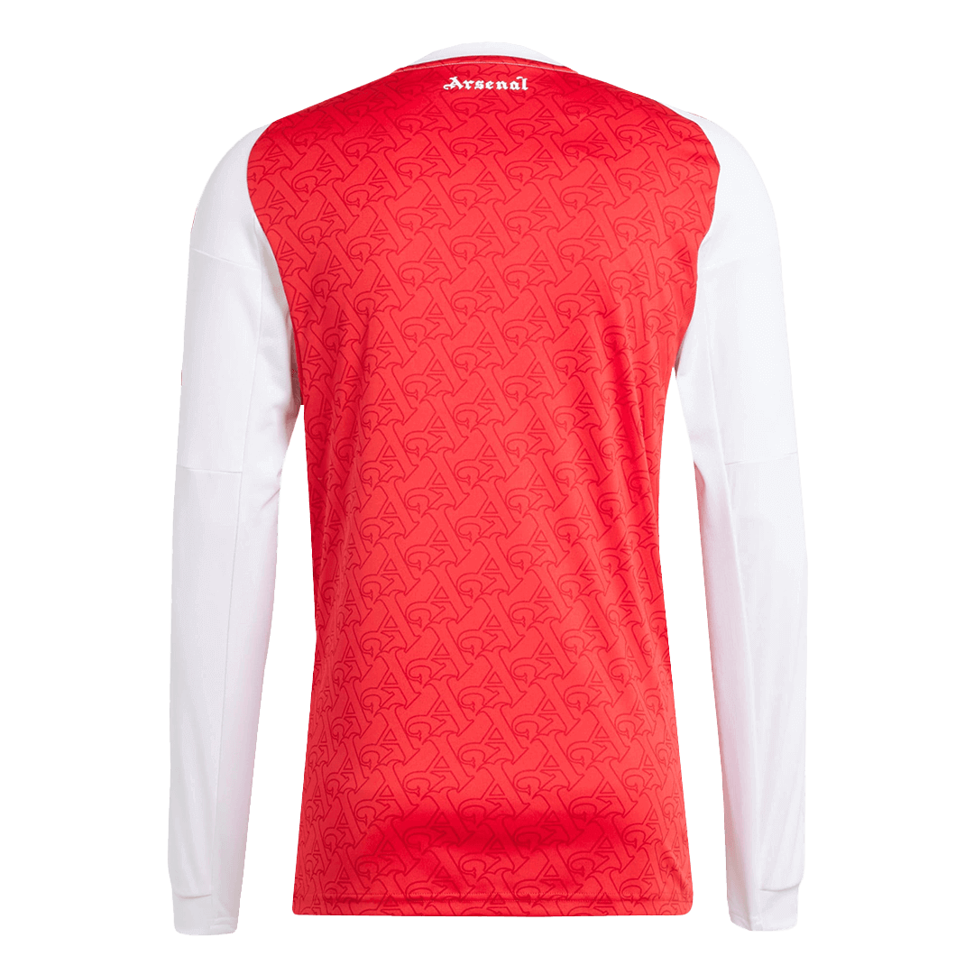 Arsenal Home Long Sleeve Football Shirt 2025/26 Red