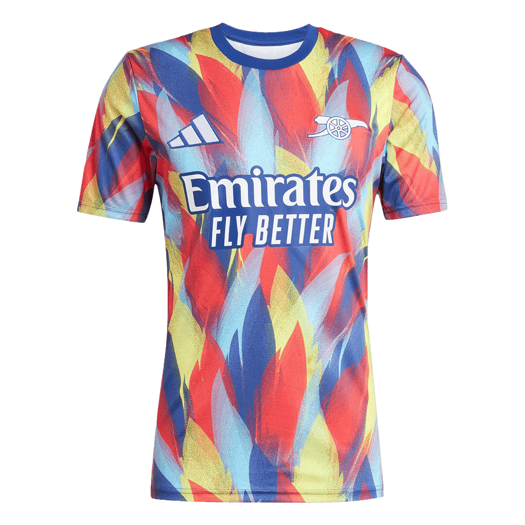 Arsenal Pre-Match Football Shirt 2025/26 Colorful