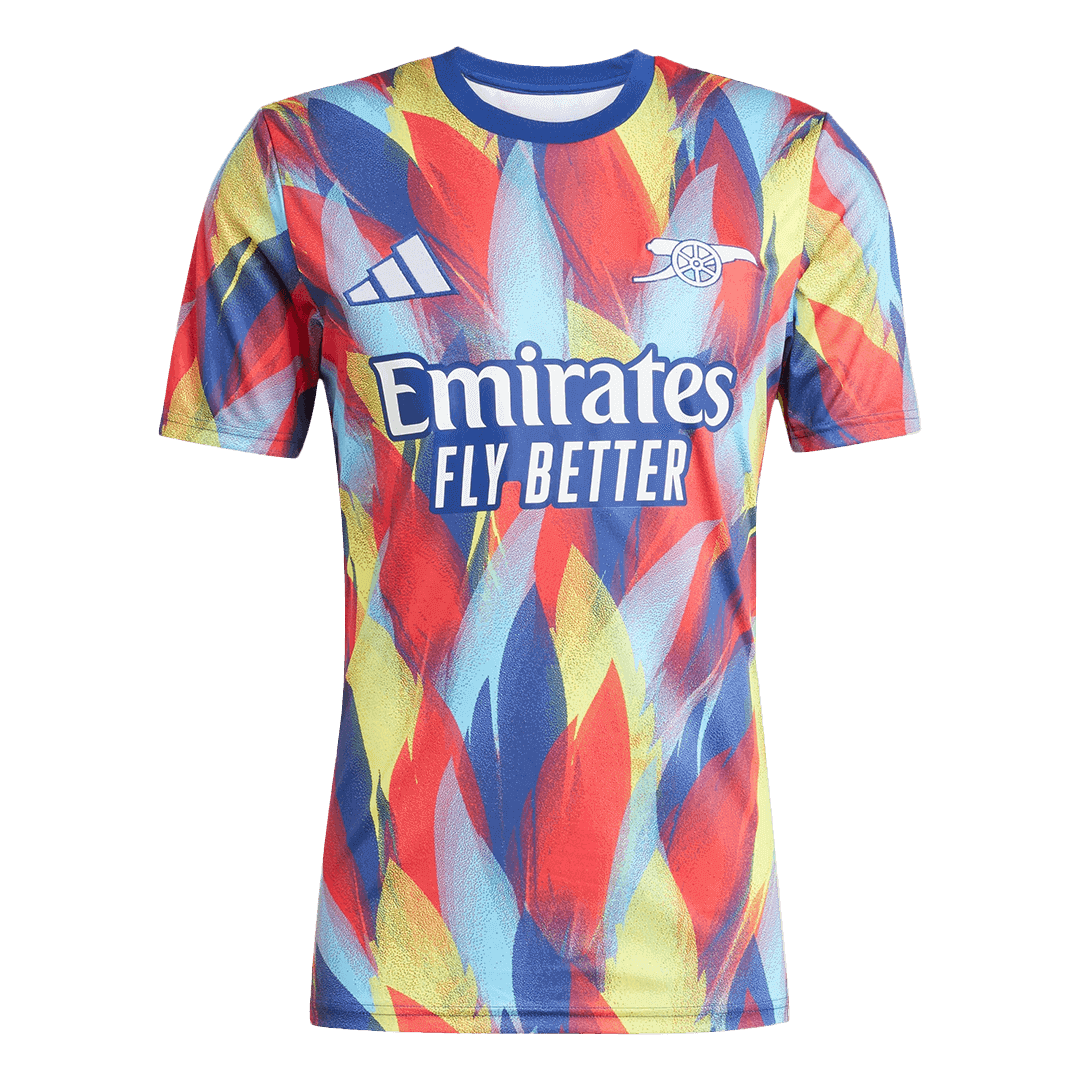 Arsenal Pre-Match Football Shirt 2025/26 Colorful
