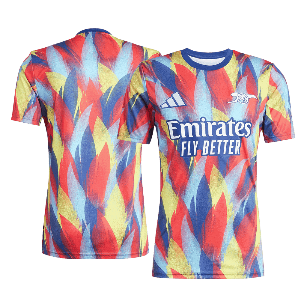 Arsenal Pre-Match Football Shirt 2025/26 Colorful