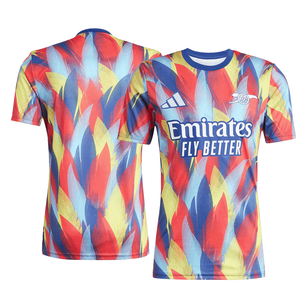 Arsenal Pre-Match Football Shirt 2025/26 Colorful