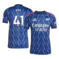 RICE #41 Arsenal Away Football Shirt 2025/26 Blue
