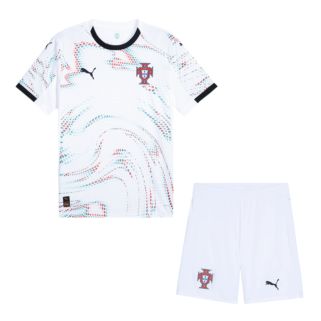 Portugal Away Football Shirt Kit(Jersey+Shorts) 2025