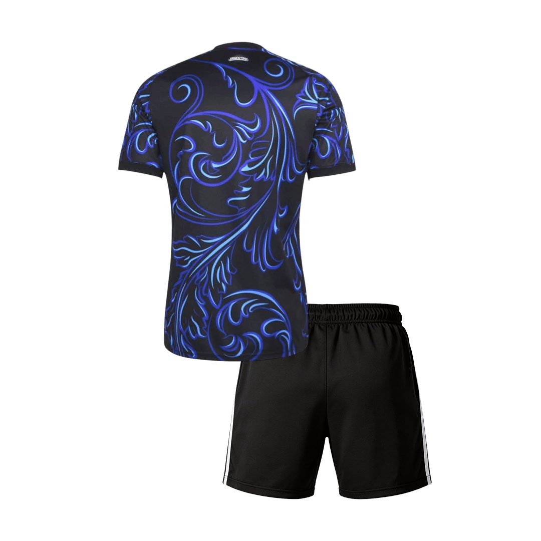 Kid's Argentina Away Soccer Jersey Kit(Jersey+Shorts) 2026