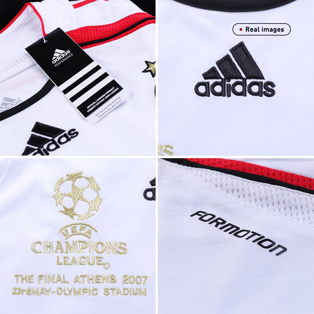 Retro 2006/07 AC Milan Away Football Shirt - UCL