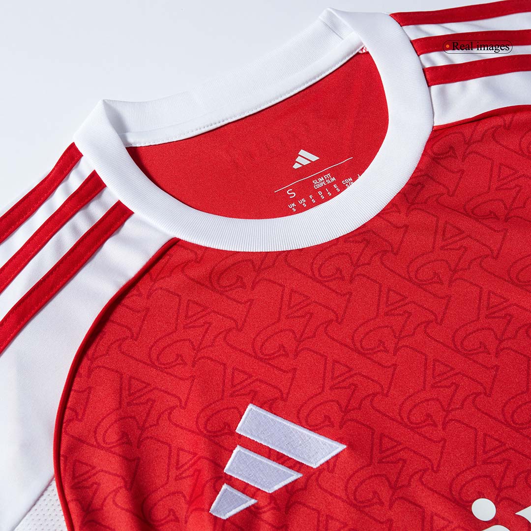 GYÖKERES #14 Arsenal Home Football Shirt 2025/26 Red