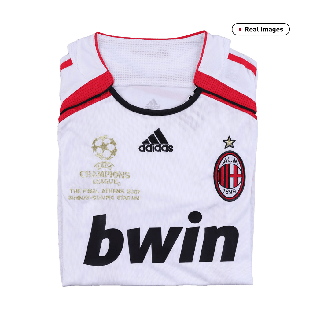 Retro 2006/07 AC Milan Away Football Shirt - UCL