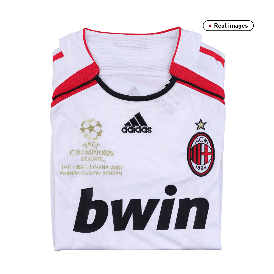 Retro 2006/07 AC Milan Away Football Shirt - UCL