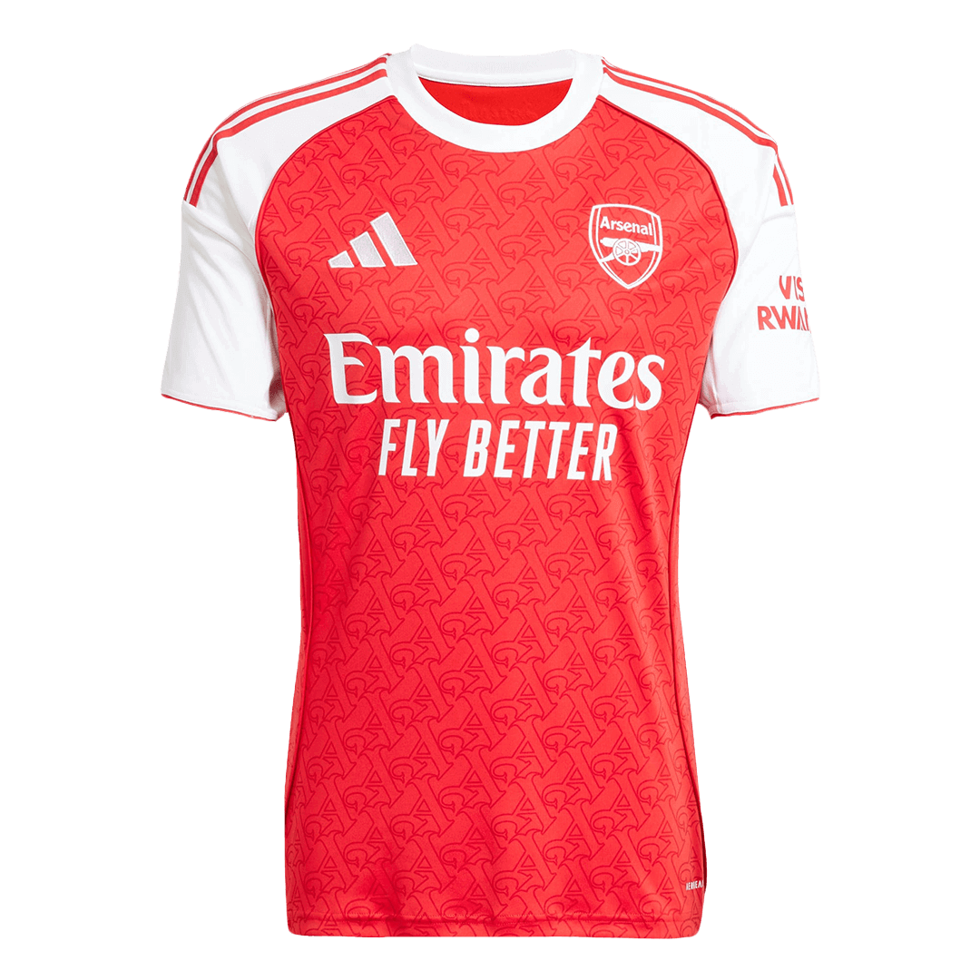 GYÖKERES #14 Arsenal Home Football Shirt 2025/26 Red