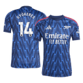 GYÖKERES #14 Arsenal Away Football Shirt 2025/26 Blue