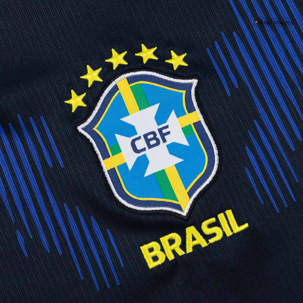 Brazil Away Soccer Jersey World Cup 2026 Navy