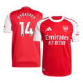 Player Version GYÖKERES #14 Arsenal Home Football Shirt 2025/26 Red