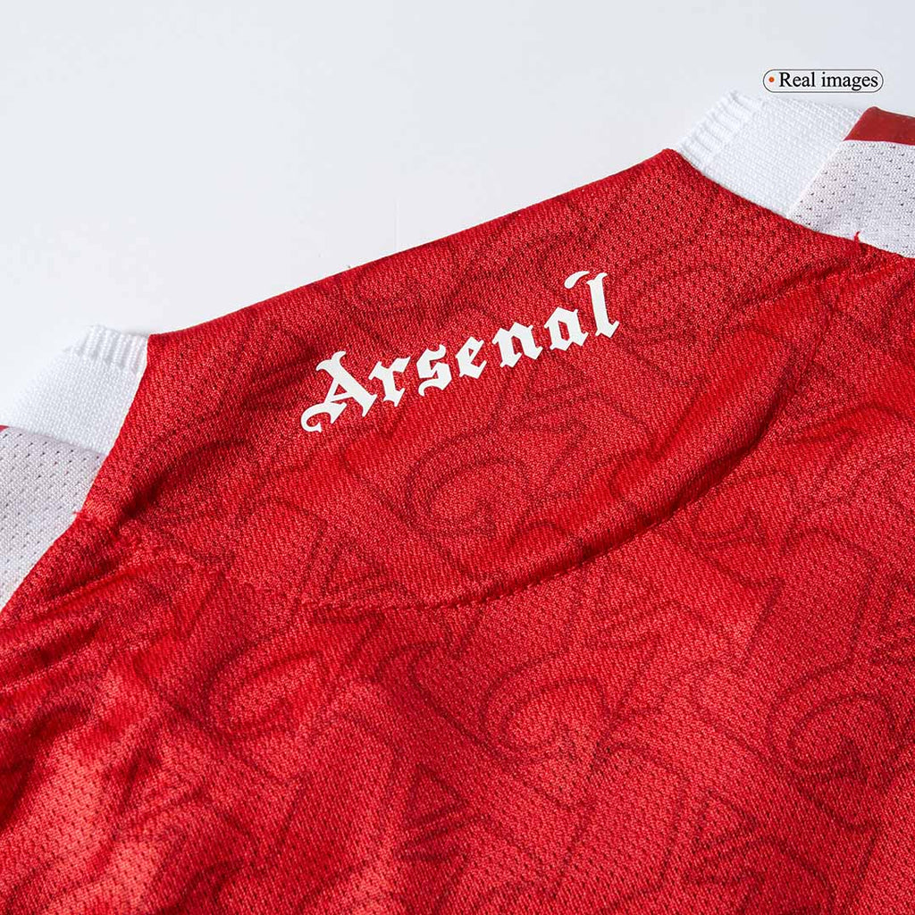 Player Version GYÖKERES #14 Arsenal Home Football Shirt 2025/26 Red