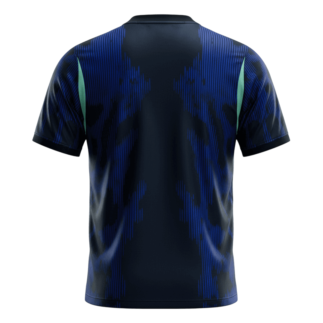 Brazil Away Soccer Jersey World Cup 2026 Navy