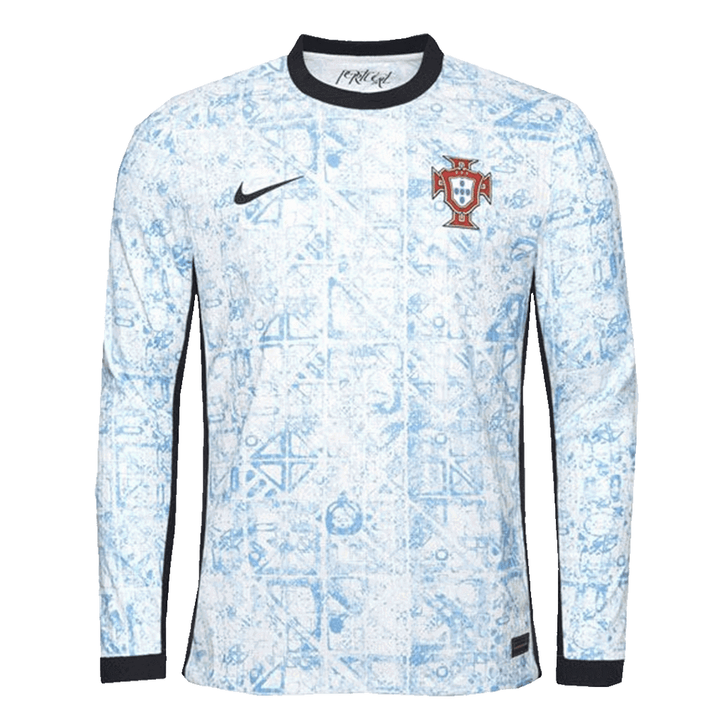 Player Version Portugal Away Long Sleeve Football Shirt Euro 2024