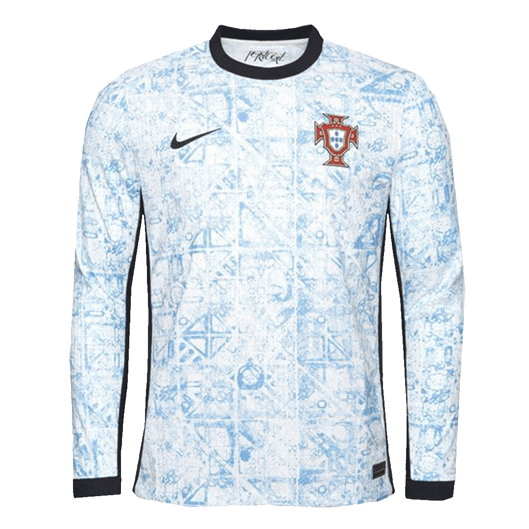 Player Version Portugal Away Long Sleeve Football Shirt Euro 2024