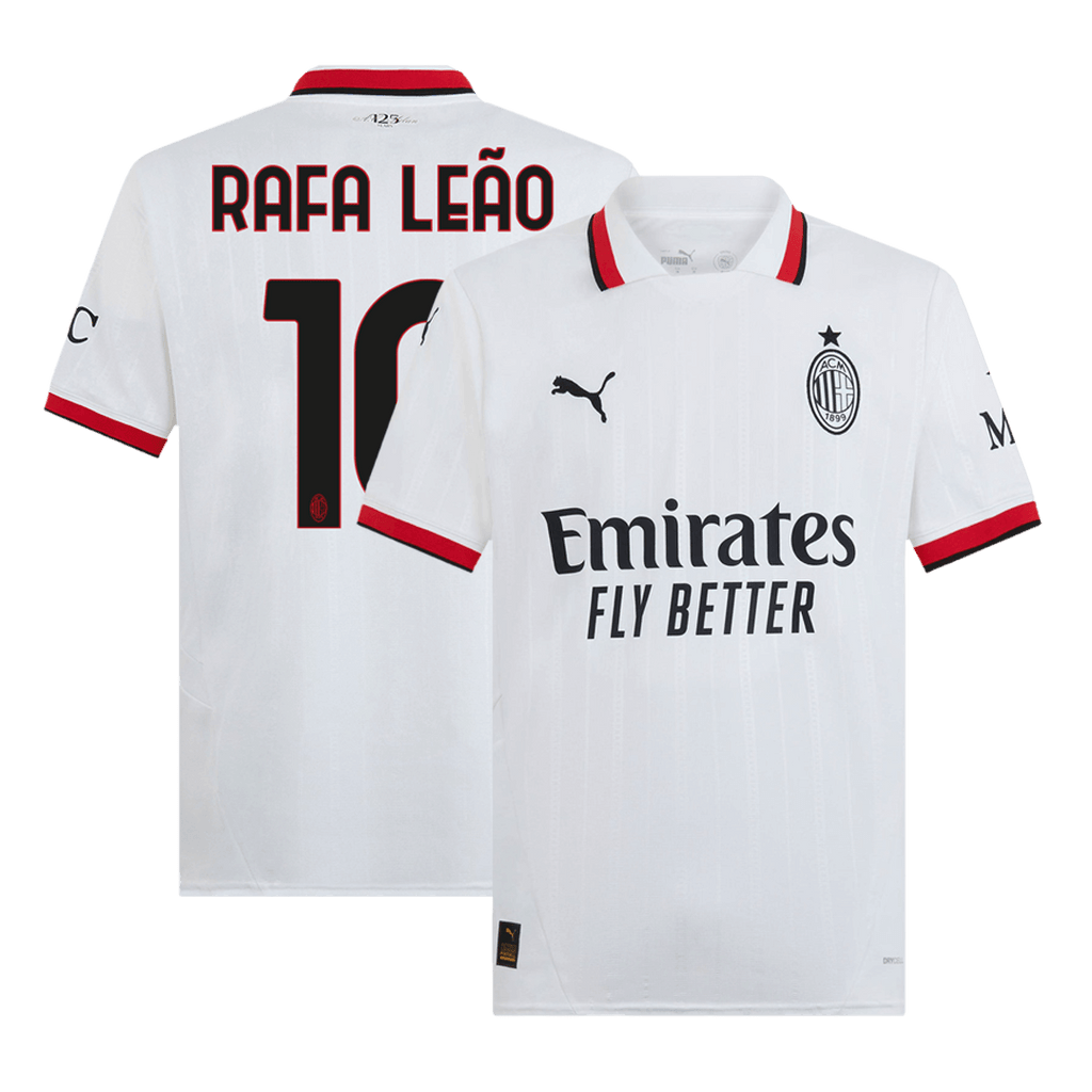RAFA LEÃO #10 AC Milan Away Football Shirt