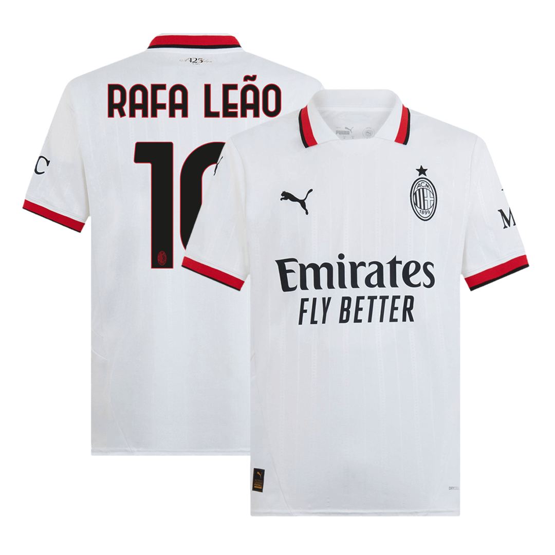 RAFA LEÃO #10 AC Milan Away Football Shirt