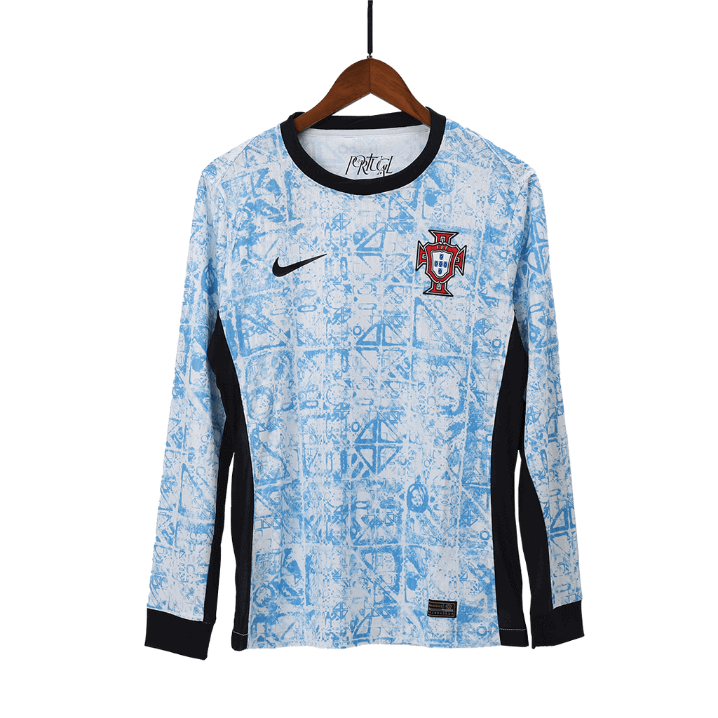 Player Version Portugal Away Long Sleeve Football Shirt Euro 2024