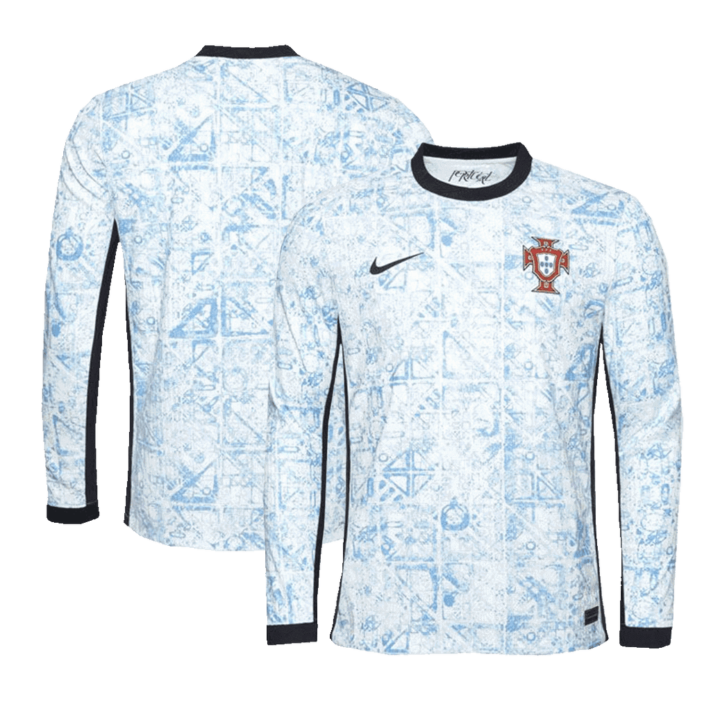 Player Version Portugal Away Long Sleeve Football Shirt Euro 2024