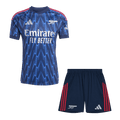 Arsenal Away Football Shirt Kit(Jersey+Shorts) 2025/26 Blue