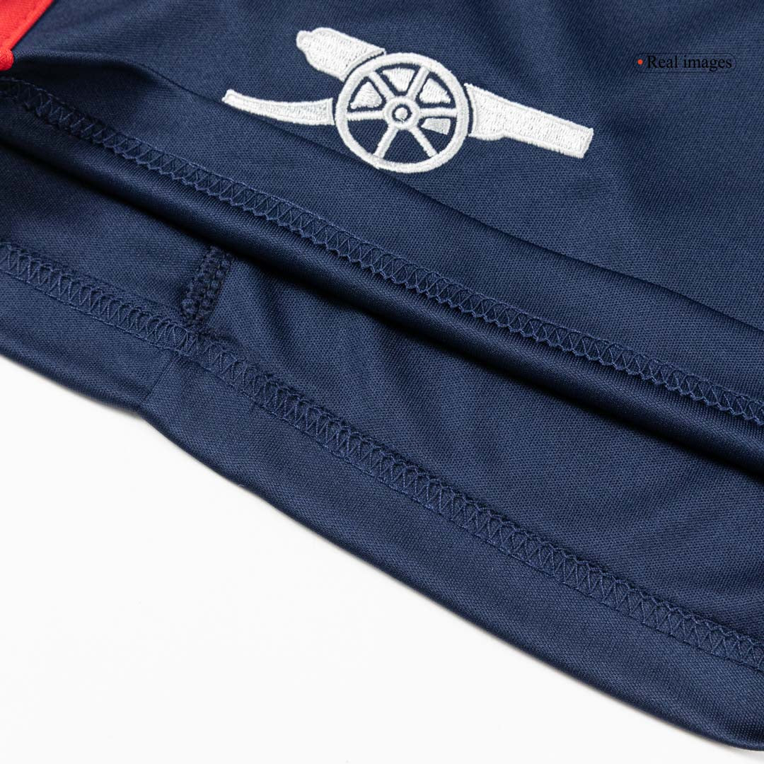 Arsenal Away Football Shirt Kit(Jersey+Shorts) 2025/26 Blue