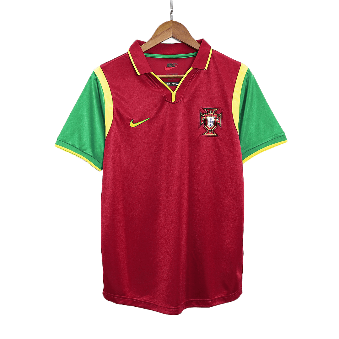 Retro 1999 Portugal Home Football Shirt