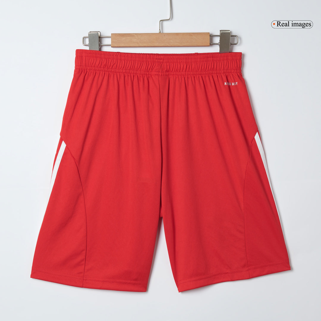 Bayern Munich Home Football Shirt Kit(Jersey+Shorts+Socks) 2025/26 Red