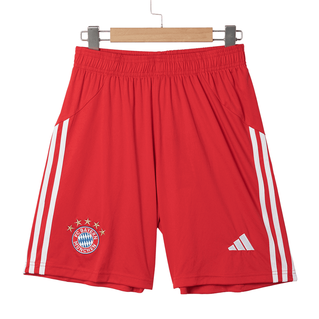 Bayern Munich Home Football Shirt Kit(Jersey+Shorts+Socks) 2025/26 Red