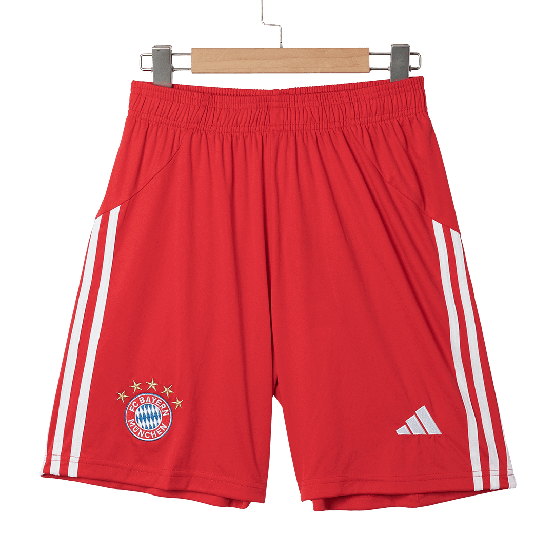 Bayern Munich Home Football Shirt Kit(Jersey+Shorts+Socks) 2025/26 Red