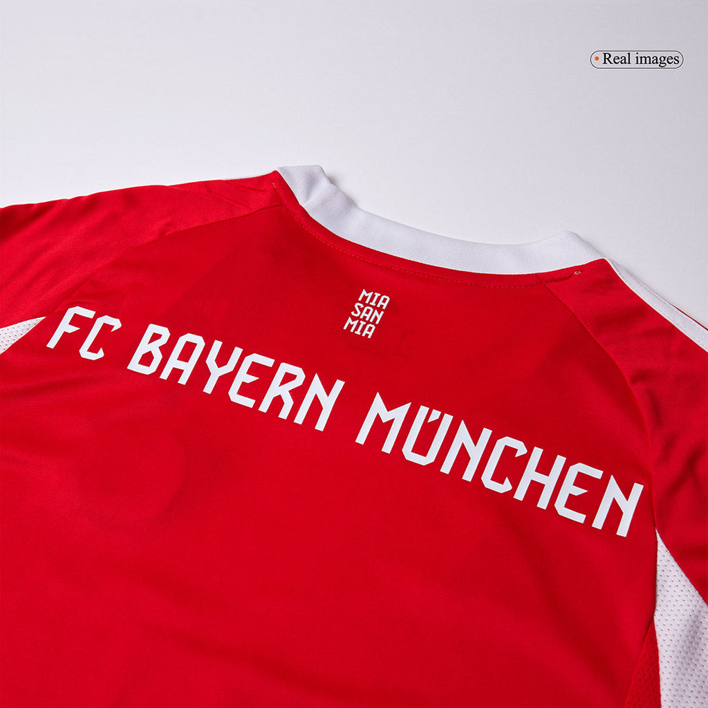 Bayern Munich Home Football Shirt Kit(Jersey+Shorts+Socks) 2025/26 Red