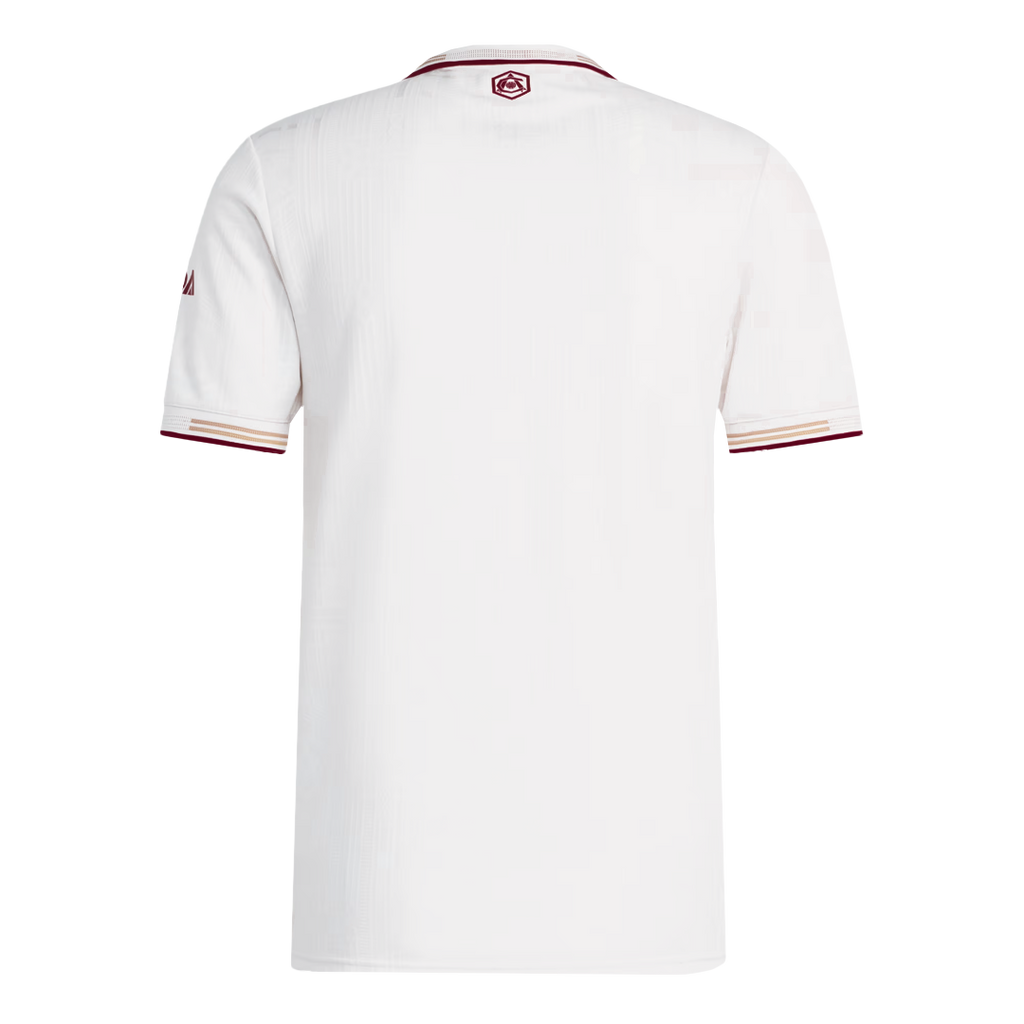 Player Version Arsenal Third Away Football Shirt 2025/26 White