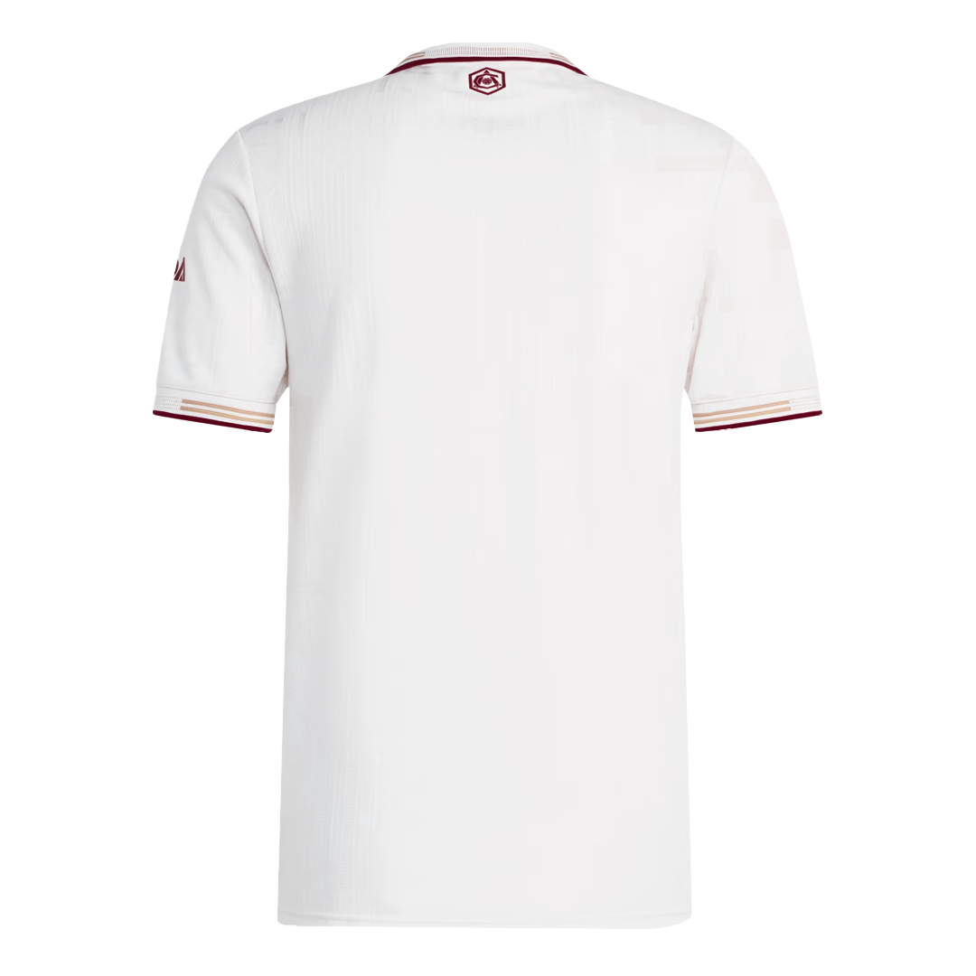 Player Version Arsenal Third Away Football Shirt 2025/26 White