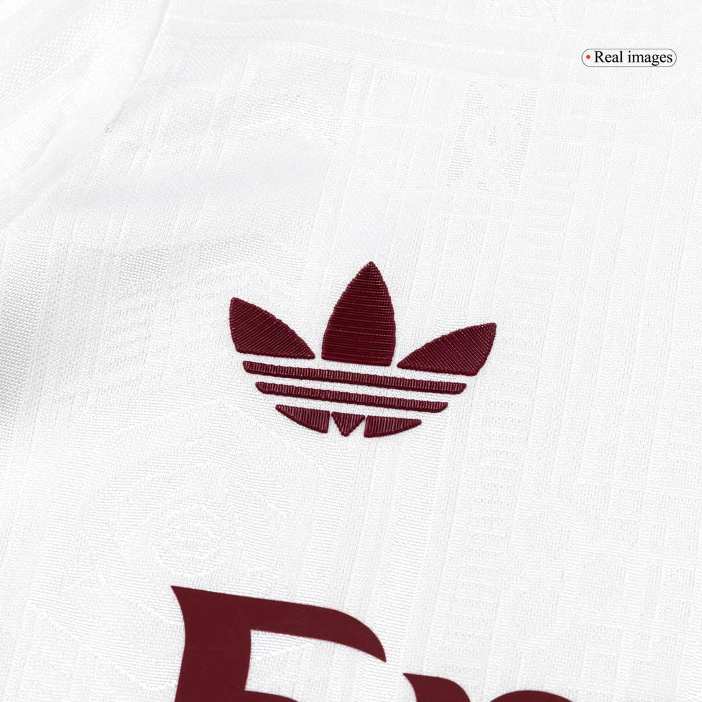 Player Version Arsenal Third Away Football Shirt 2025/26 White