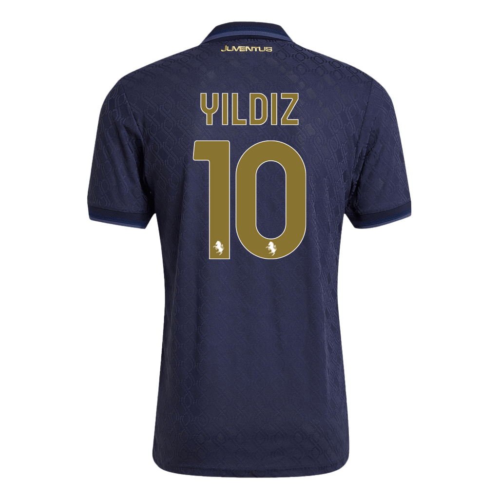 Player Version YILDIZ #10 Juventus Third Away Football Shirt 2024/25 - Save The Children Sponsor