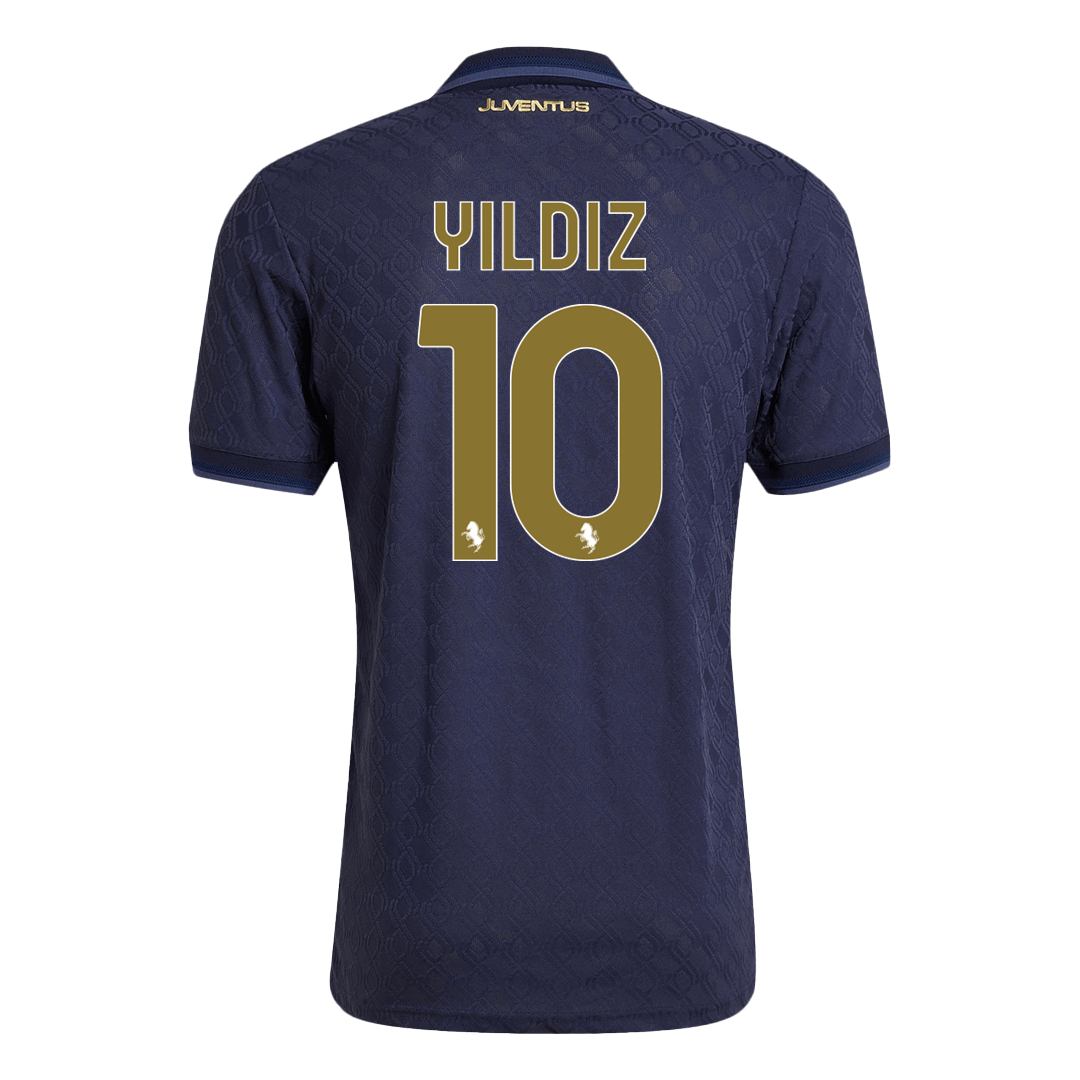 Player Version YILDIZ #10 Juventus Third Away Football Shirt 2024/25 - Save The Children Sponsor