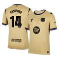 RASHFORD #14 Barcelona Away Football Shirt 2025/26 Yellow - UCL